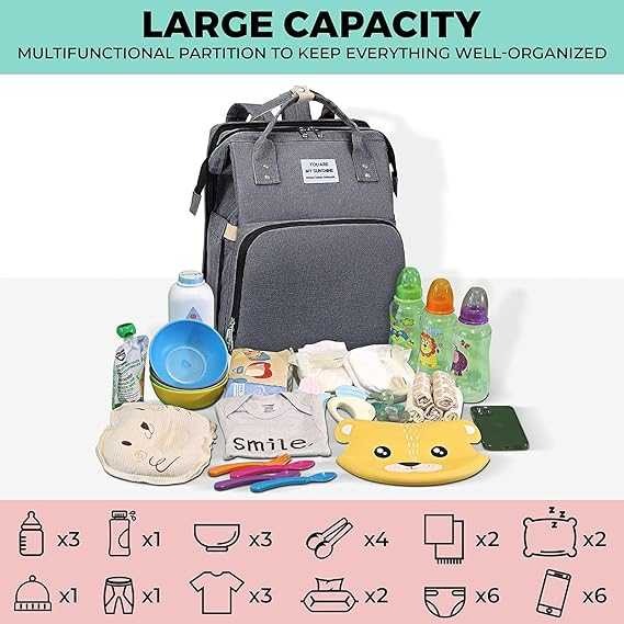 Baby Bag Diaper Bag with Changing Station