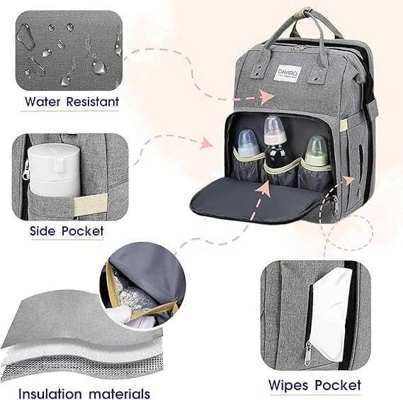 Baby Bag Diaper Bag with Changing Station